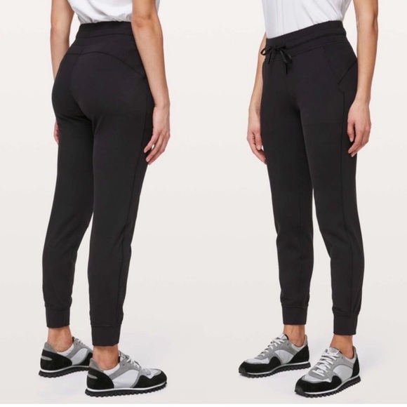 Lululemon Athletica Black Rulu Pant Joggers - Picture 1 of 7